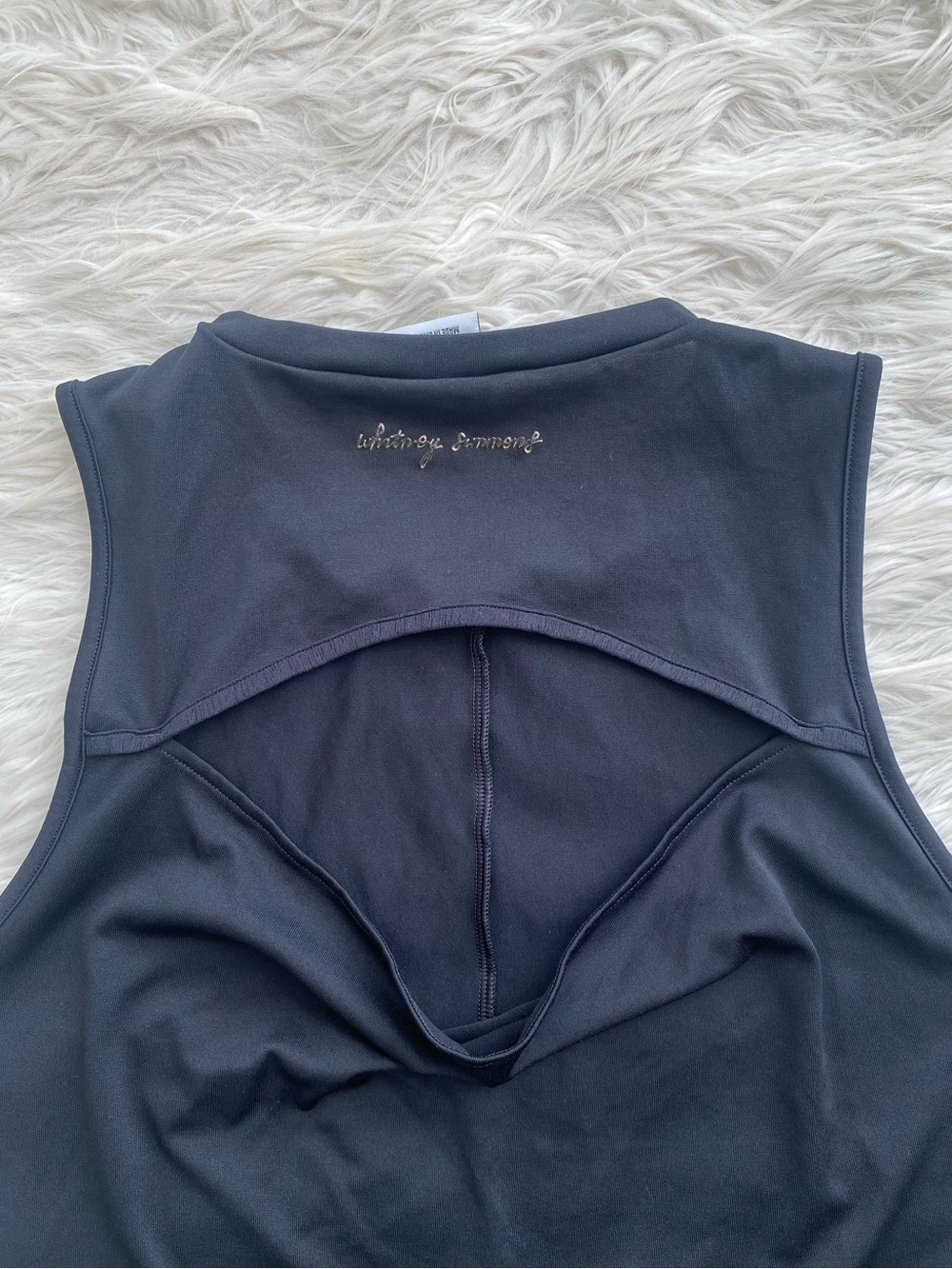 Gymshark | Black Whitney Simmons Swing Tank - Picture 7 of 13